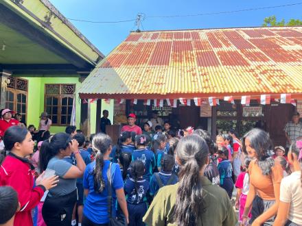 KEMERIAHAN ACARA MENYAMBUT HUT KEMERDEKAAN INDONESI KE 80 PEMDES BILA